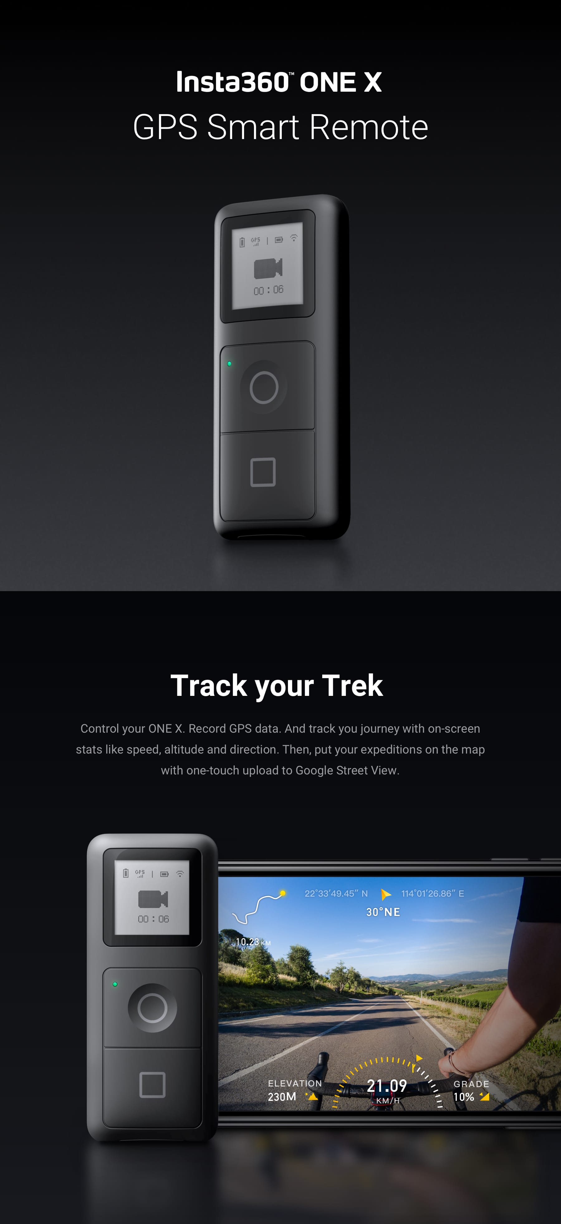 Insta360 GPS smart Remote for OneX Buy in Australia CE06168